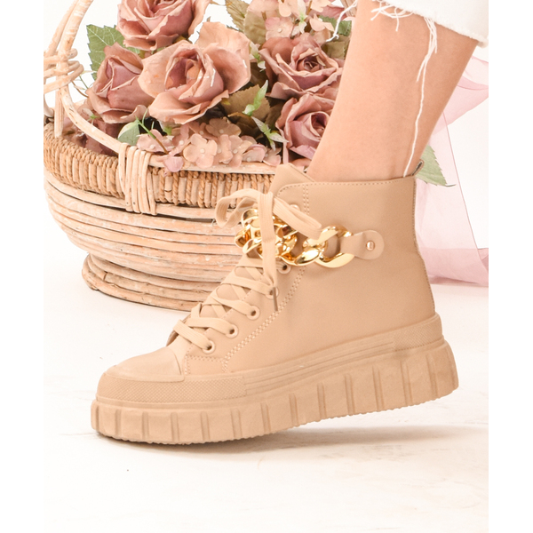 Ghete Dama Gold Bej