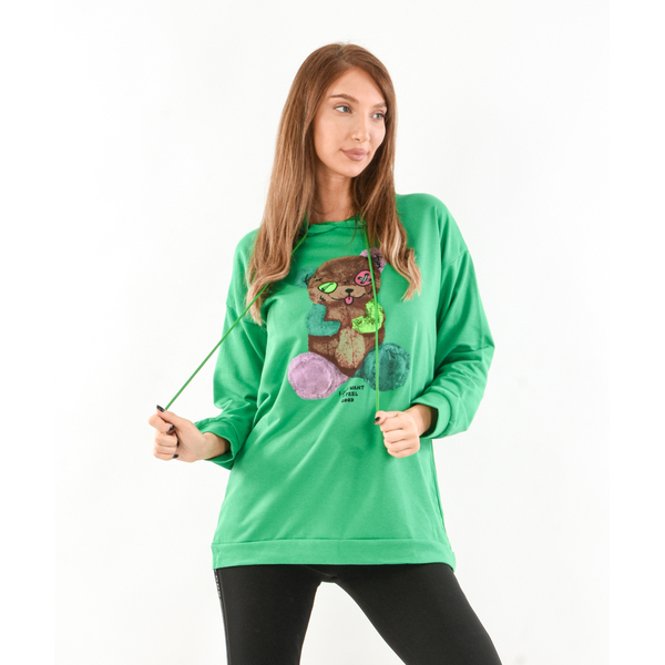Hanorac Dama FeelGood Verde
