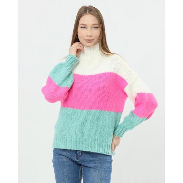 Zenda Pulover dama tricotat vedaone multicolor