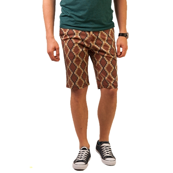 Pantaloni Scurti Barbatesti Walk The Line Maro