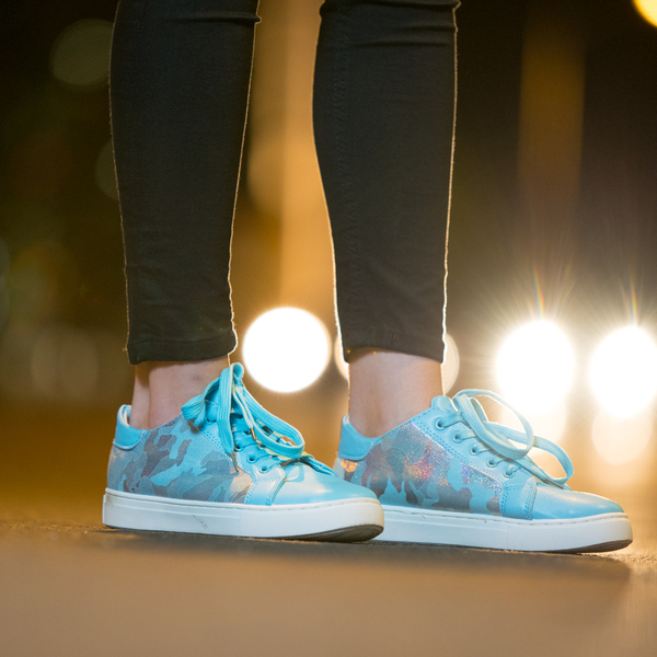 Adidasi Dama CloudPrint Albastru
