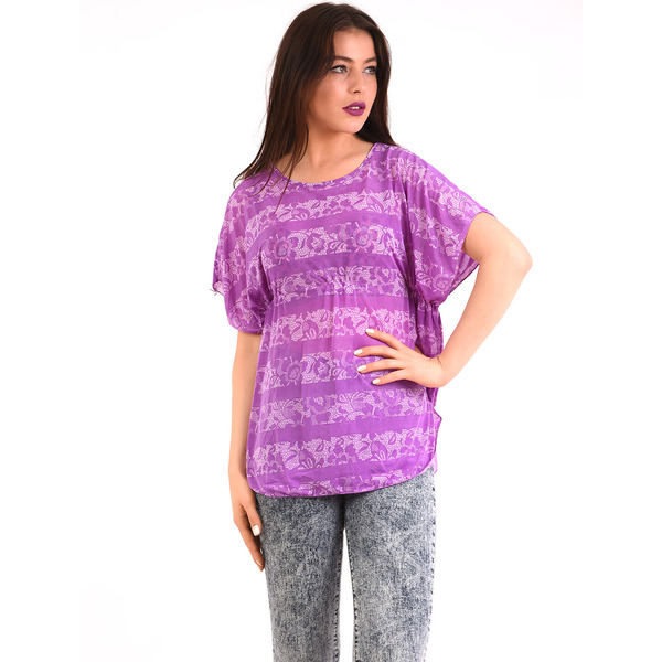 Bluza Dama Cu Model Level Mov