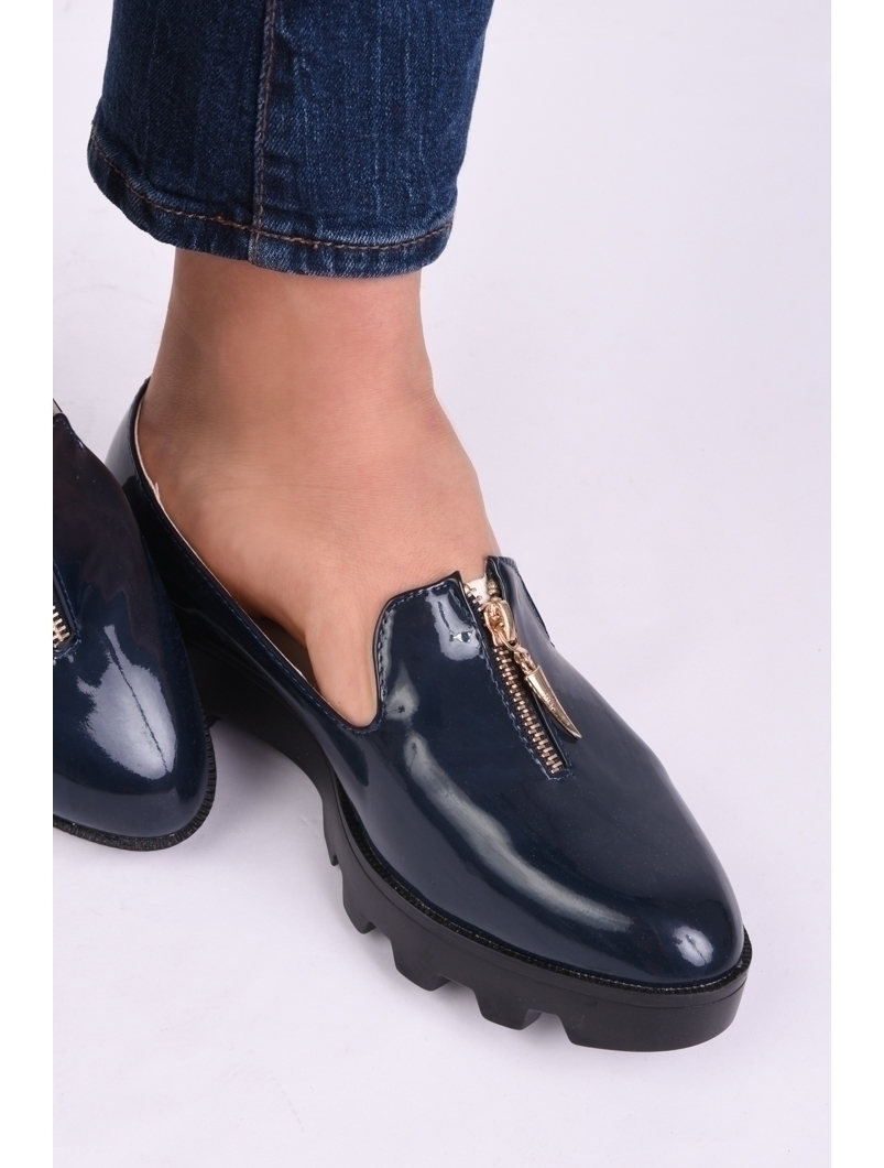 Pantofi dama sport textil albastri Numaci 106935 - ModLet 