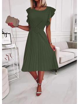 Rochie Dama Sharona Kaki