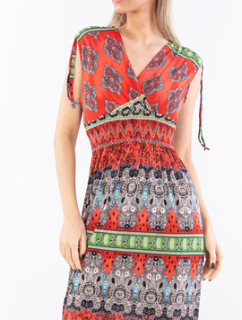 Rochie Dama Emmett S Rosu