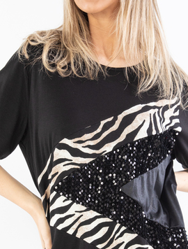 Bluza Dama Kashens Three Negru
