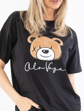Tricou Dama Sherman Negru