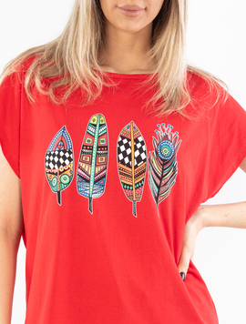 Bluza Dama Fletcher Rosu
