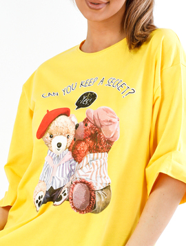 Tricou Dama Felhize Galben