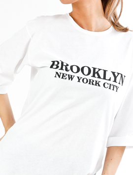 Tricou Dama Brookyes Alb