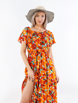 Rochie Dama Ghyvansh Eight Portocaliu