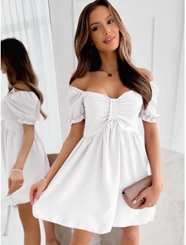 Rochie Dama Samathe Alb