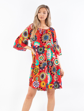Rochie Dama Hershmy Two Rosu