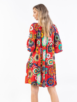 Rochie Dama Hershmy Two Rosu