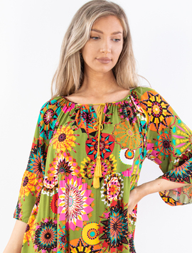 Rochie Dama Hershmy Seven Verde
