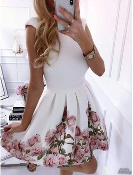 Rochie Dama Flytha One Alb