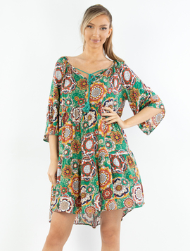 Rochie Dama Hershmy Thirteen Verde