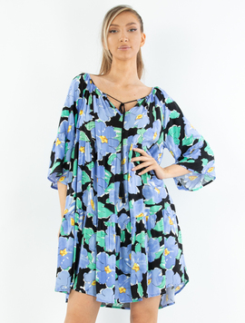 Rochie Dama Hershmy Fifteen Albastru