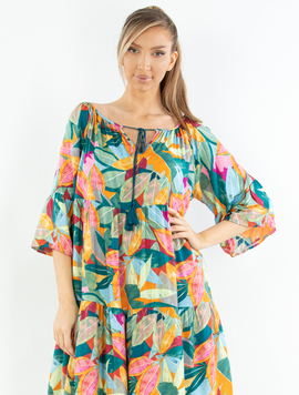 Rochie Dama Hershmy Sixteen Multicolor