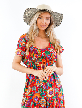 Rochie Dama Brennan Two Rosu