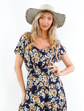 Rochie Dama Brennan Two Bleumarin