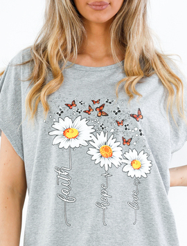 Tricou Dama Buytha One Gri