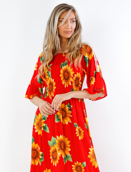 Rochie Dama Fiona Twenty Rosu