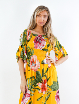 Rochie Dama Fiona Twenty Galben