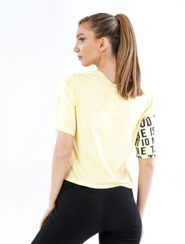 Tricou Dama Tricot Suby Galben