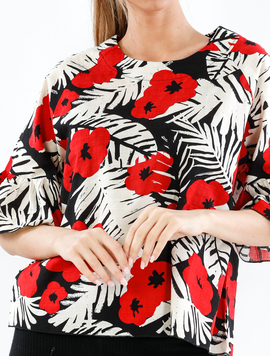 Bluza Dama Panza Meggy Alb