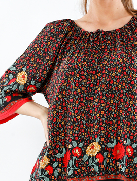 Bluza Dama Panza Khammy Rosu