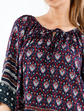 Bluza Dama Panza Khammy Bleumarin