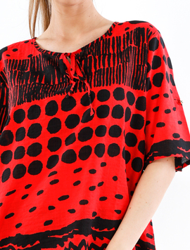 Bluza Dama Panza Jhammy Rosu