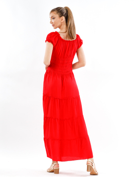 Rochie Dama Panza Gormy Rosu