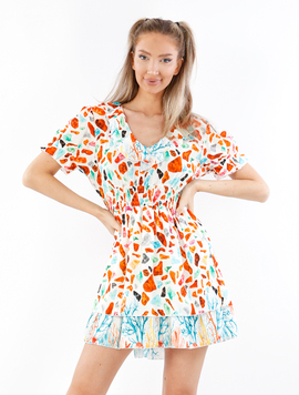 Rochie Dama Stryna Alb