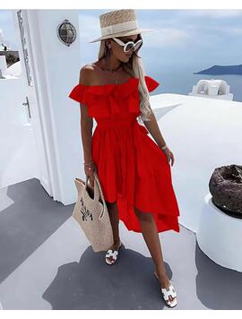 Rochie Dama Troyess Rosu