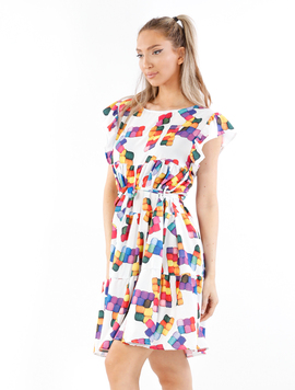 Rochie Dama Klausse One Alb