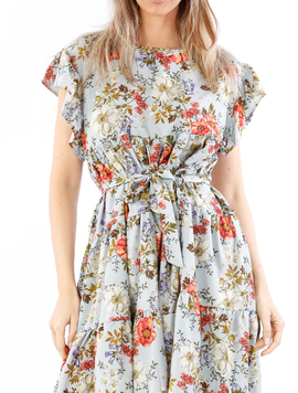 Rochie Dama Klausse Three Gri Deschis