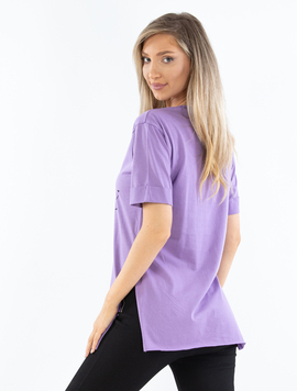 Tricou Dama Tricot Ghnona Mov