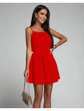 Rochie Dama Tossy Rosu