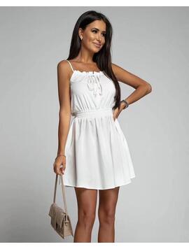 Rochie Dama Tossy Alb