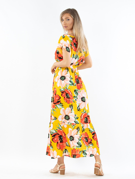 Rochie Dama Panza Duffye Galben