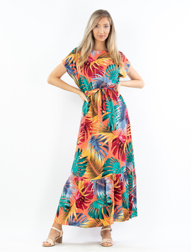 Rochie Dama Panza Duffye Portocaliu