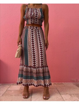 Compleu Dama Viscoza Fyeth Multicolor