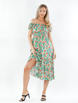 Rochie Dama Panza Lashda Five Verde