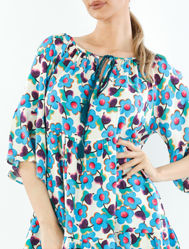 Rochie Dama Hershmy Twenty One Albastru