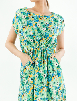 Rochie Dama Thomson Seven Vernil si Galben
