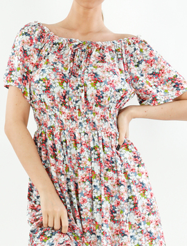 Rochie Dama Andona One Galben Roz