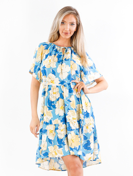 Rochie Dama Chrysha Sixteen Bleu