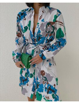 Rochie Dama Panza Symbo One Albastru
